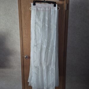 Mainstay White Curtain Panels
